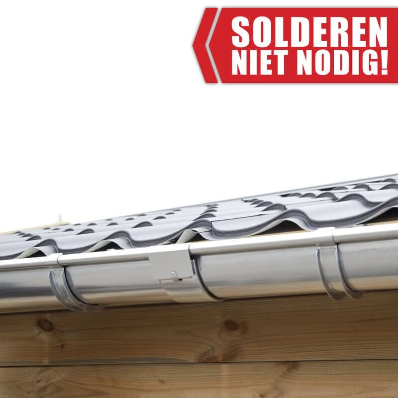 Zinken Dakgoot Zadeldak Type 110 - Lengte 680-850 cm - Afbeelding 6